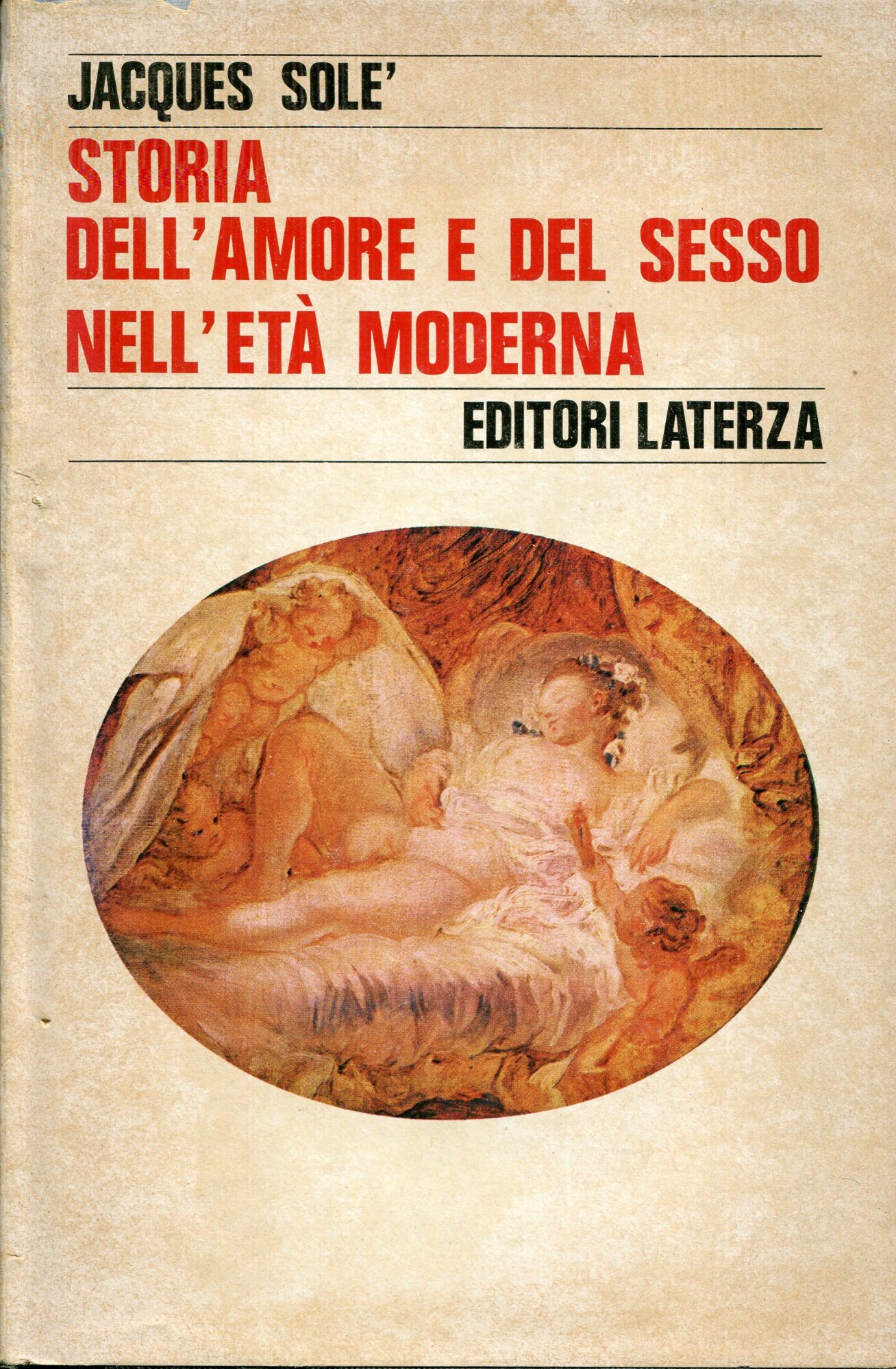 Storia dell'amore e del sesso nell'et?? moderna