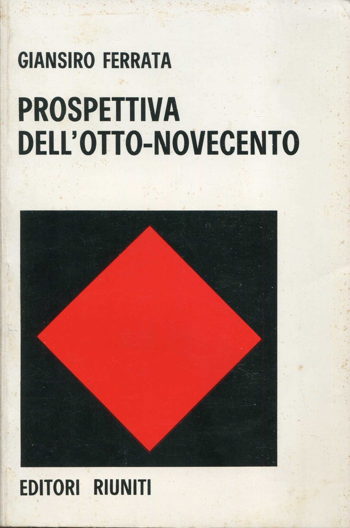Prospettiva dell'Otto-Novecento