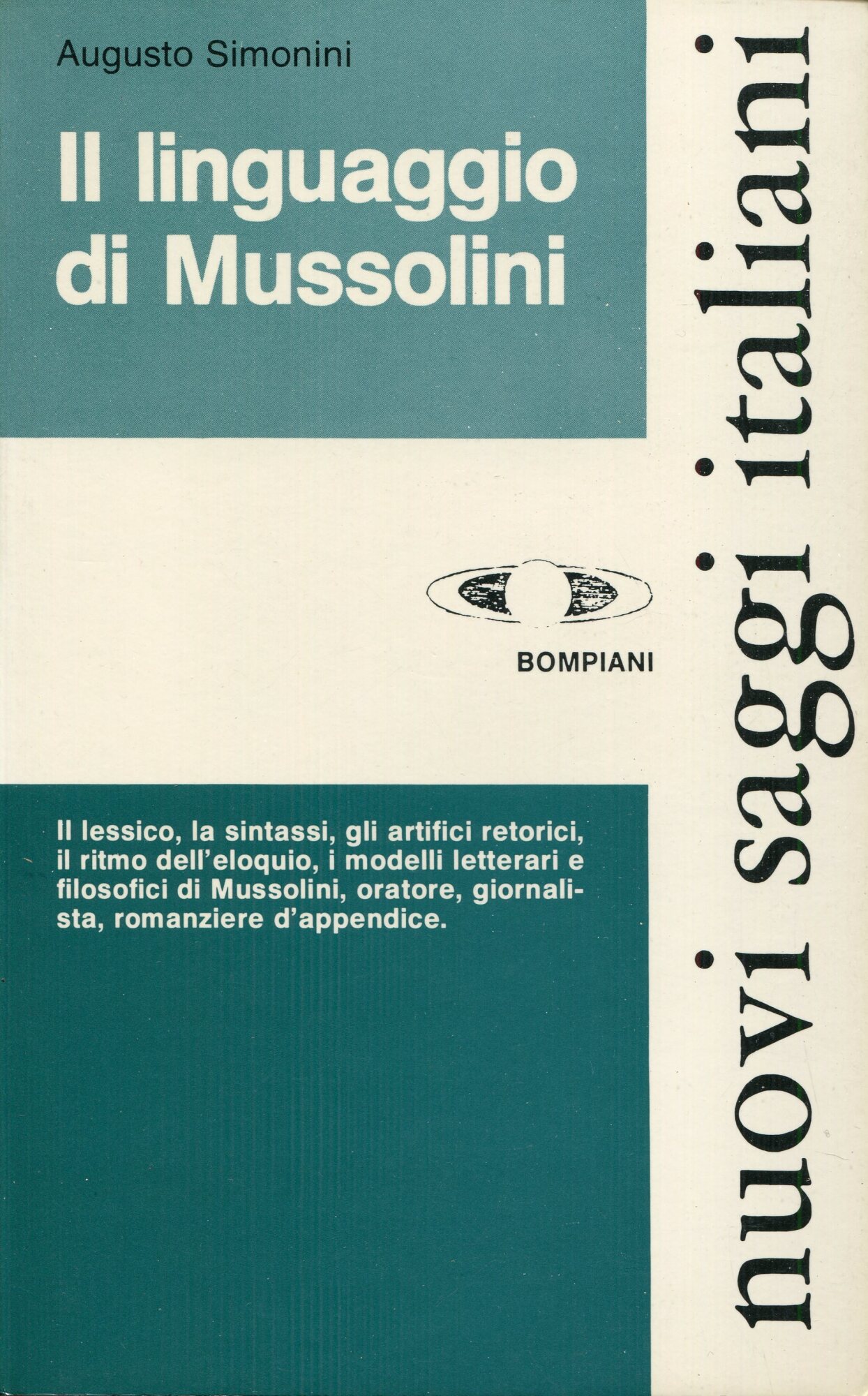 Il linguaggio di Mussolini
