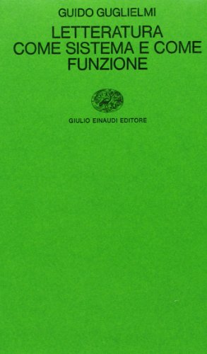 Letteratura come sistema e come funzione
