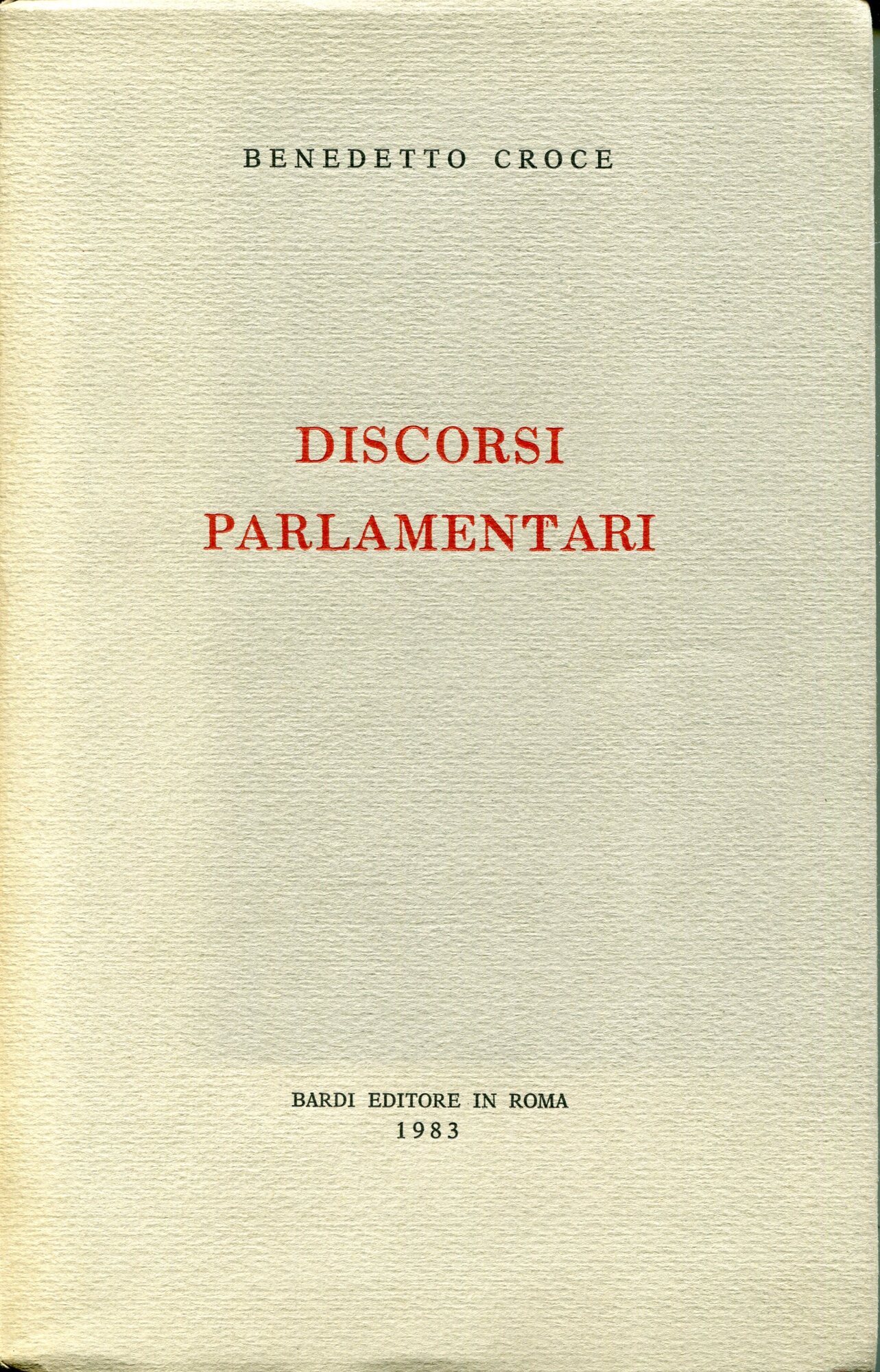 Discorsi parlamentari