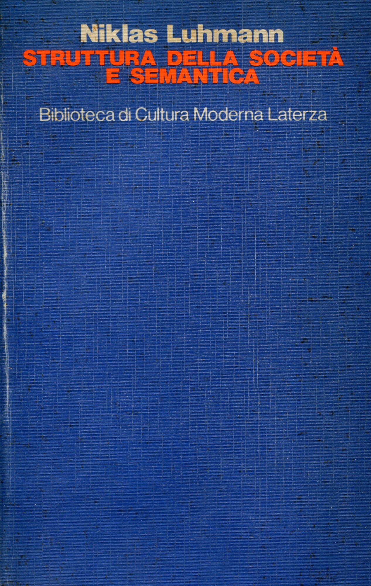 Struttura della societ?? e semantica