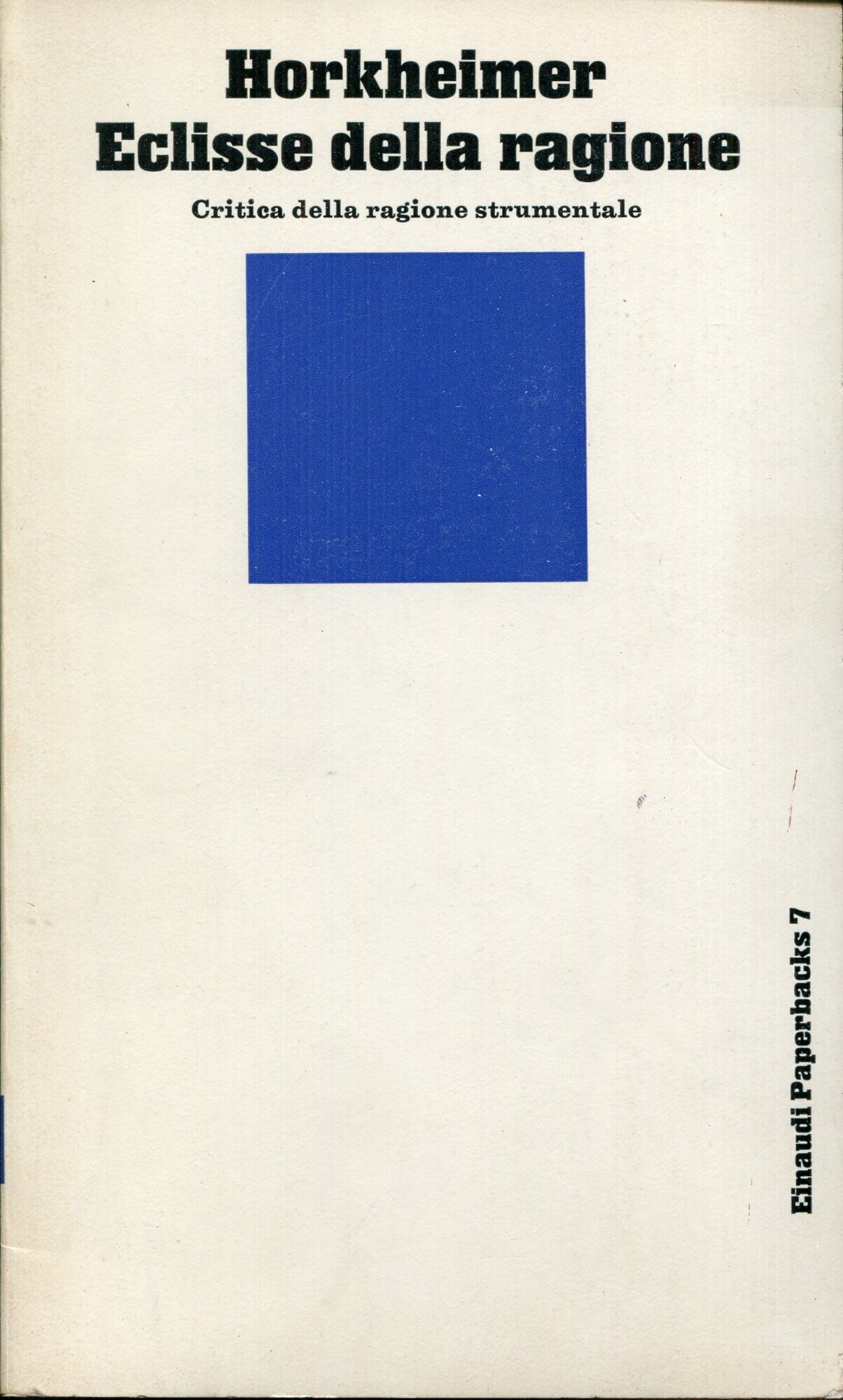 Eclisse della ragione