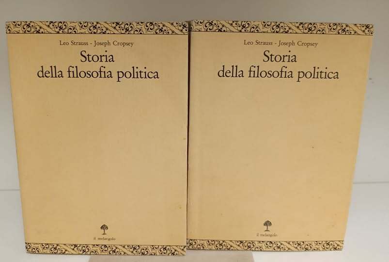 Storia della filosofia politica, 2 volumi, edizione italiana a cura di Carlo Angelino