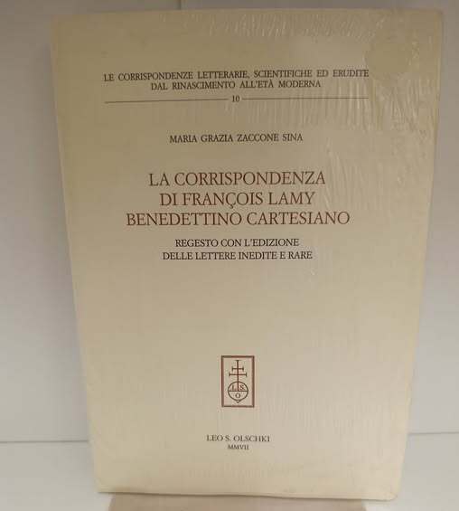 La corrispondenza di Fran??ois Lamy Benedettino Cartesiano