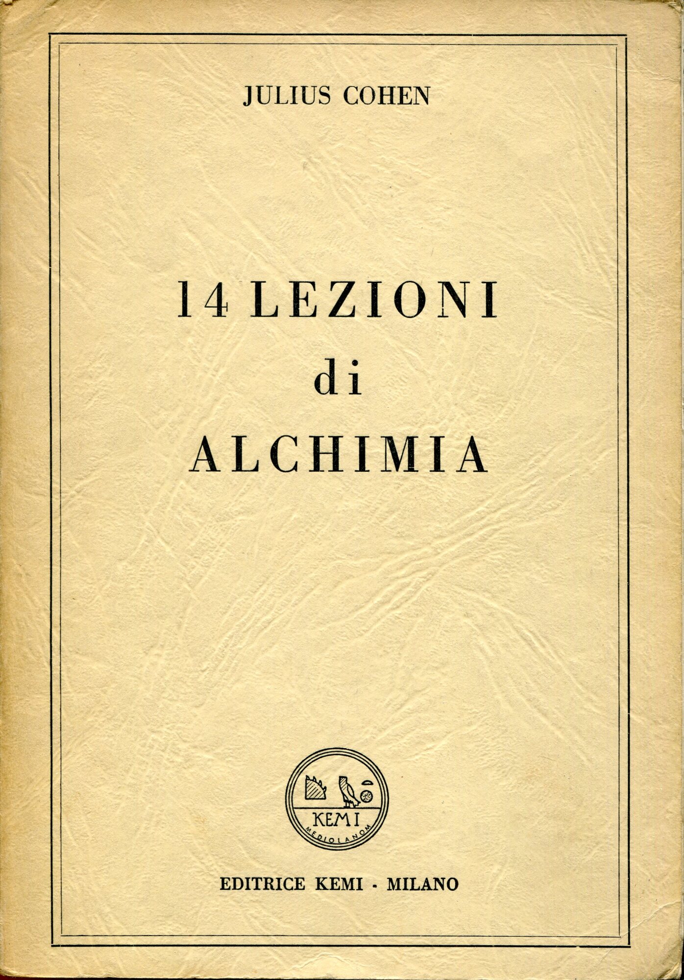 14 lezioni di alchimia