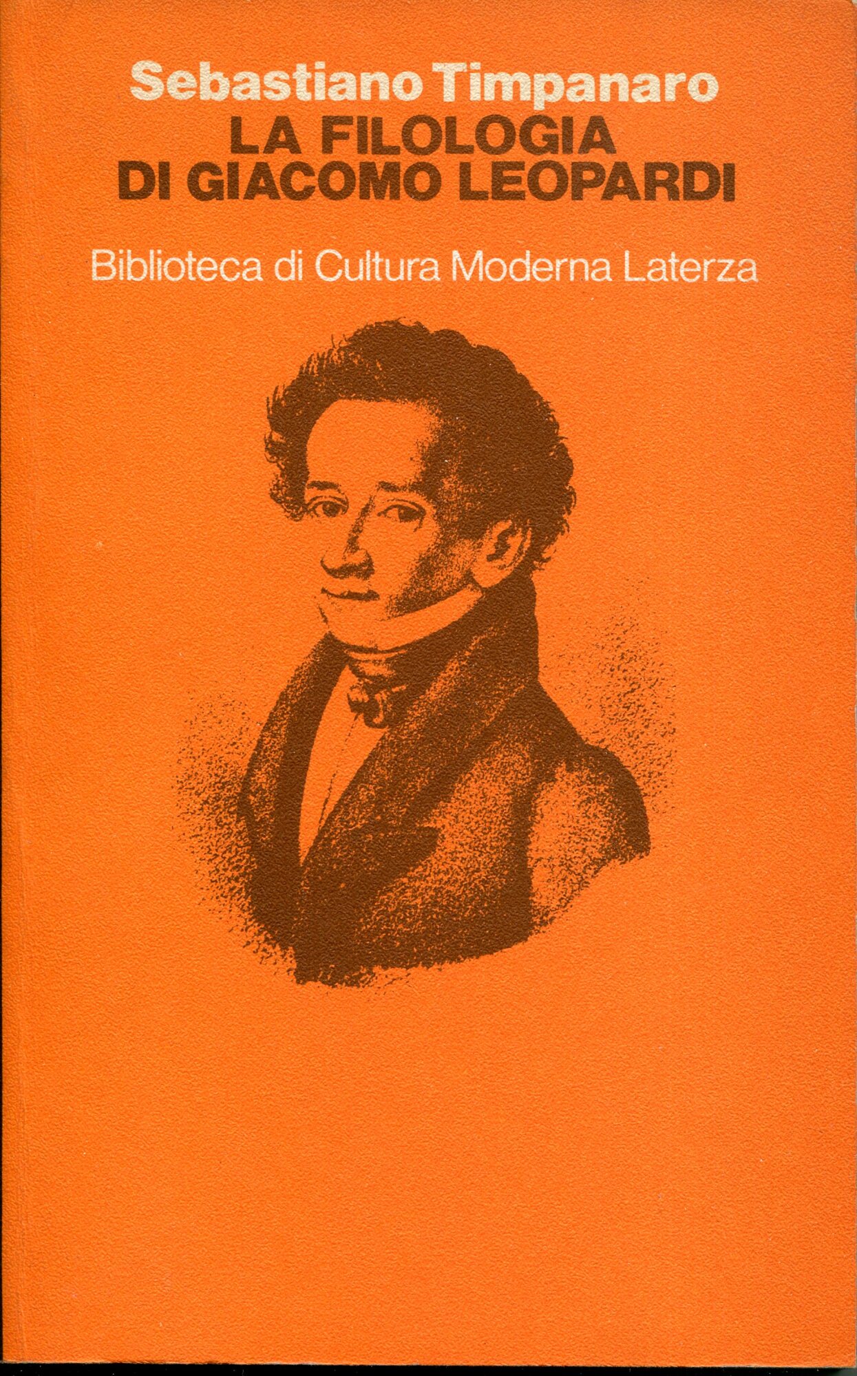 La filologia di Giacomo Leopardi