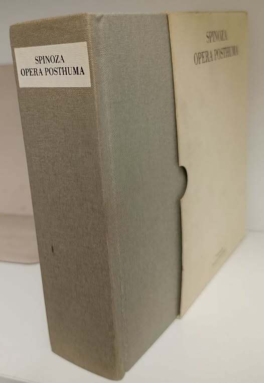 Opera posthuma : Amsterdam 1677 : riproduzione fotografica integrale = complete photographic reproduction