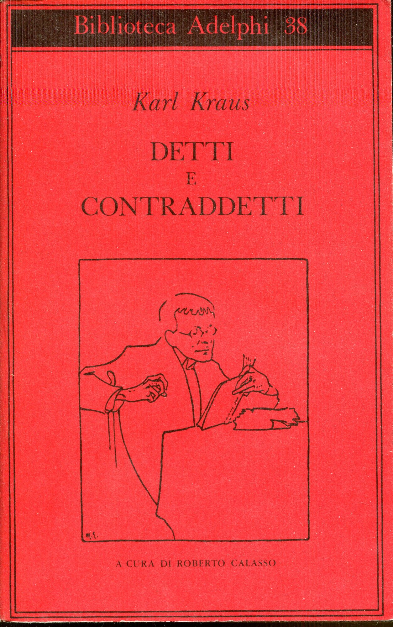 Detti e contraddetti,  a cura di Roberto Calasso