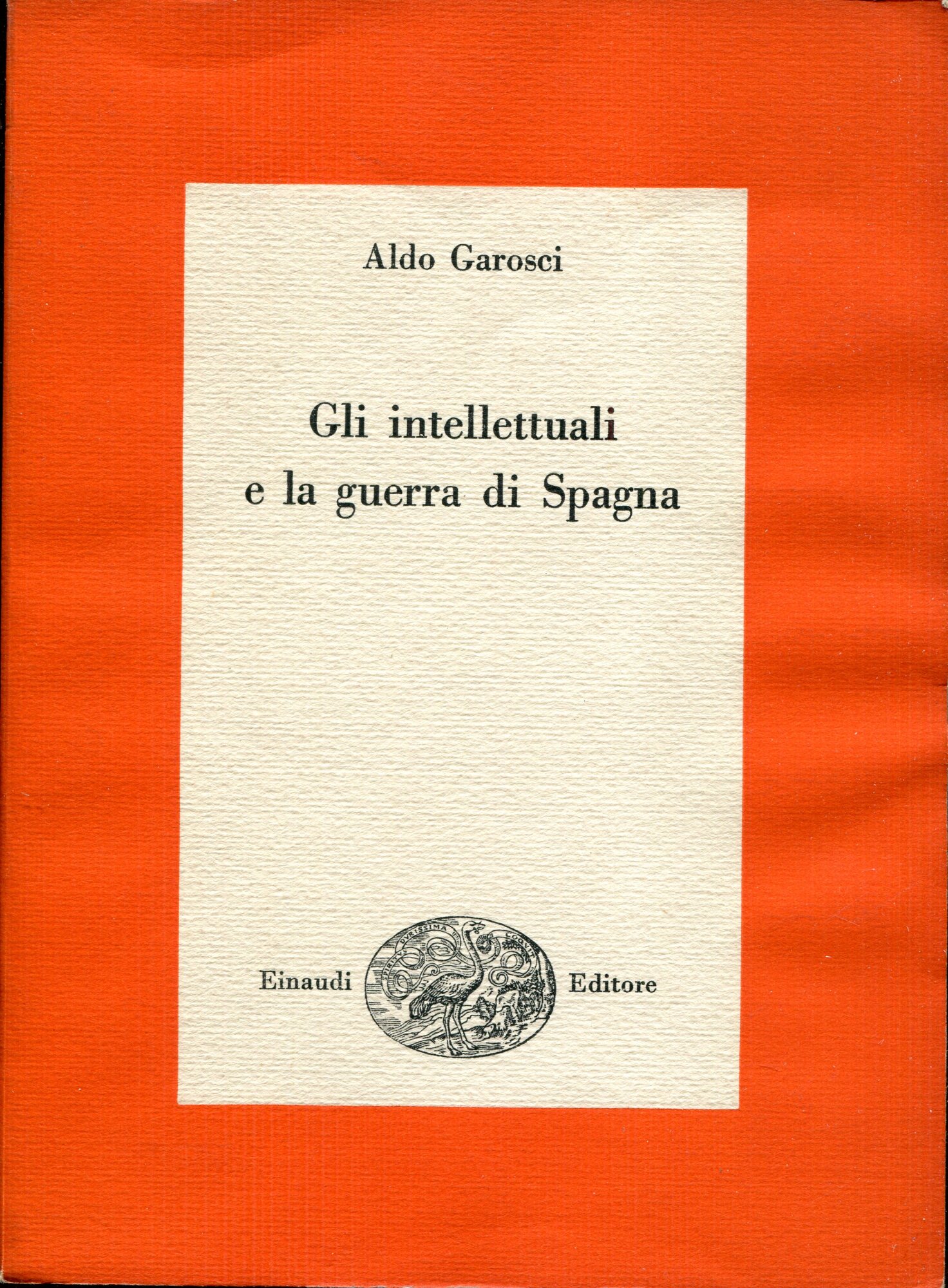 Gli intellettuali e la guerra di Spagna