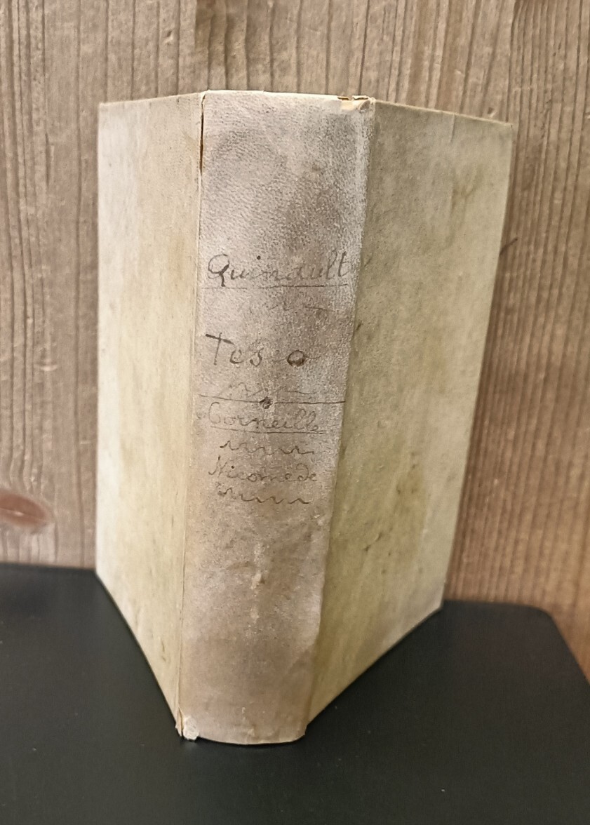 Biblioteca teatrale della nazione francese, ossia Raccolta de' pi?? scelti componimenti tragici, comici, lirici e burleschi di quel teatro dall'origine de' suoi spettacoli fino a' nostri giorni, recata in italiano da una societ?? di dotte persone, con prefazioni, giudizi critici, aneddoti, osservazioni, vite, ritratti in rame di varj illustri autori, etc.  Vol. VI,1 Teseo tragedia per musica di Filippo Quinault. Traduzione dell'abate Gaetano Sertor. Vol. VI, 2  Nicomede tragedia di Pietro Cornelio. Traduzione di Angelo Anelli