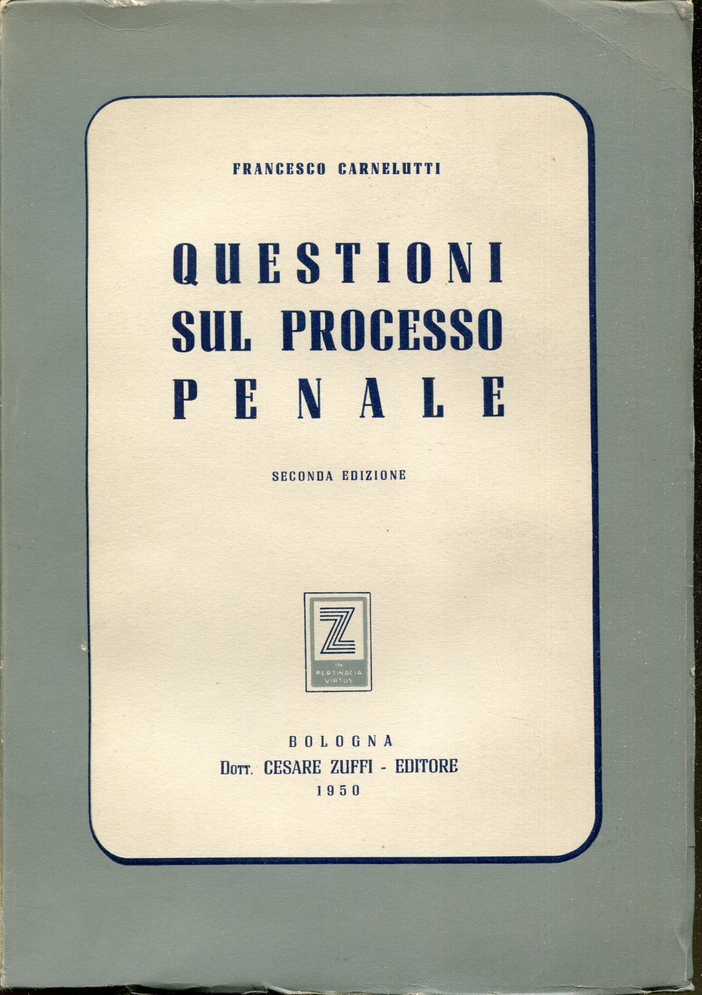 Questioni sul processo penale