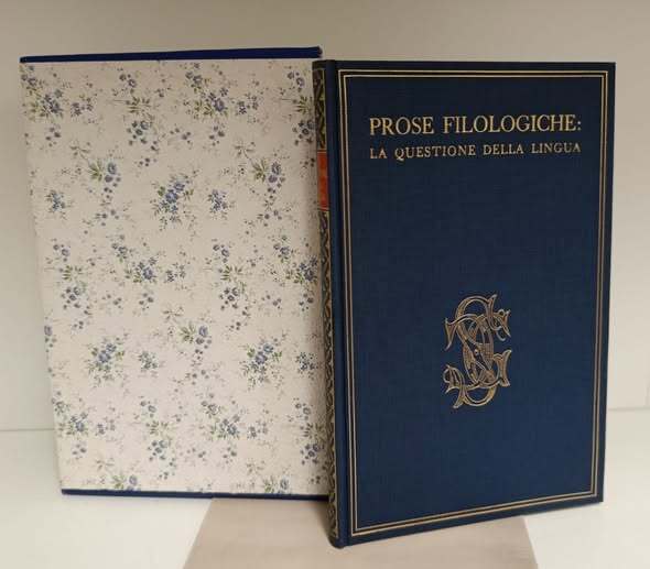 Prose filologiche : la questione della lingua. Riproduzione in facsimile dell'ed.: Firenze, 1908.