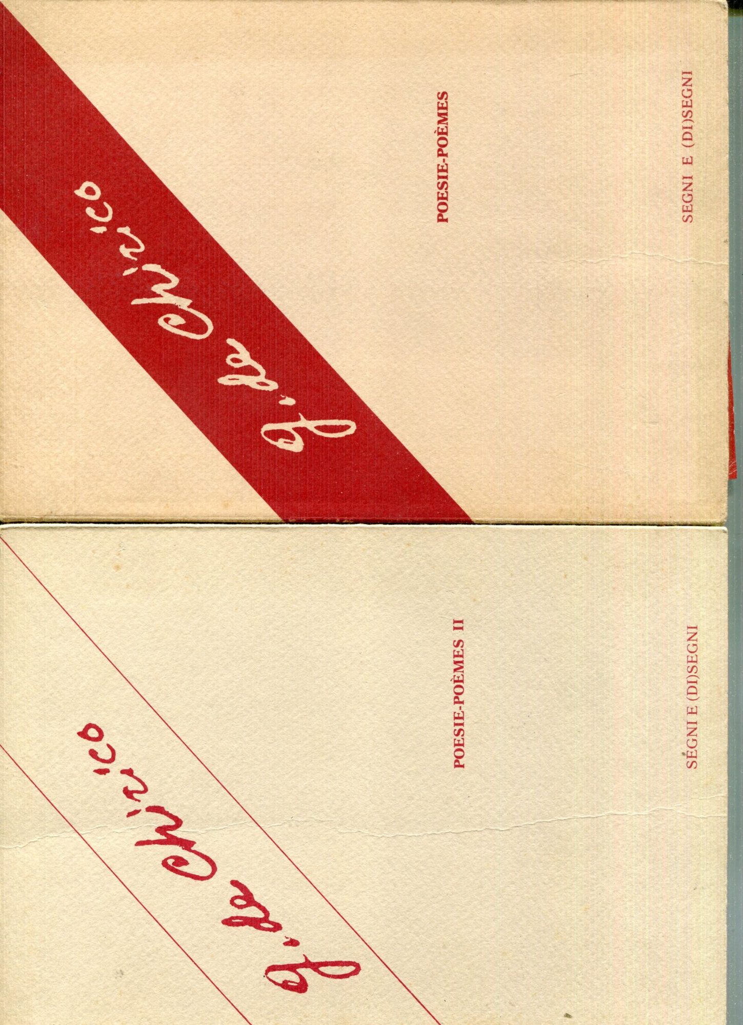 Poesie-po??mes, volume 1 e 2