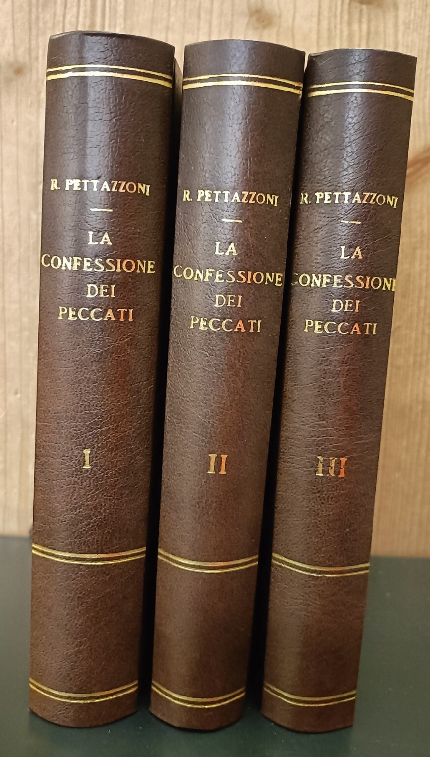 La confessione dei peccati. Parte prima, Primitivi, America antica, Giappone, Cina, brahmanesimo, gianismo, buddhismo. Parte 2, vol. 2: Egitto, Babilonia, Israele, Arabia meridionale. Parte 2, vol. 3: Siria, Hittiti, Asia Minore, Grecia, Indice dei volumi 1.-3.