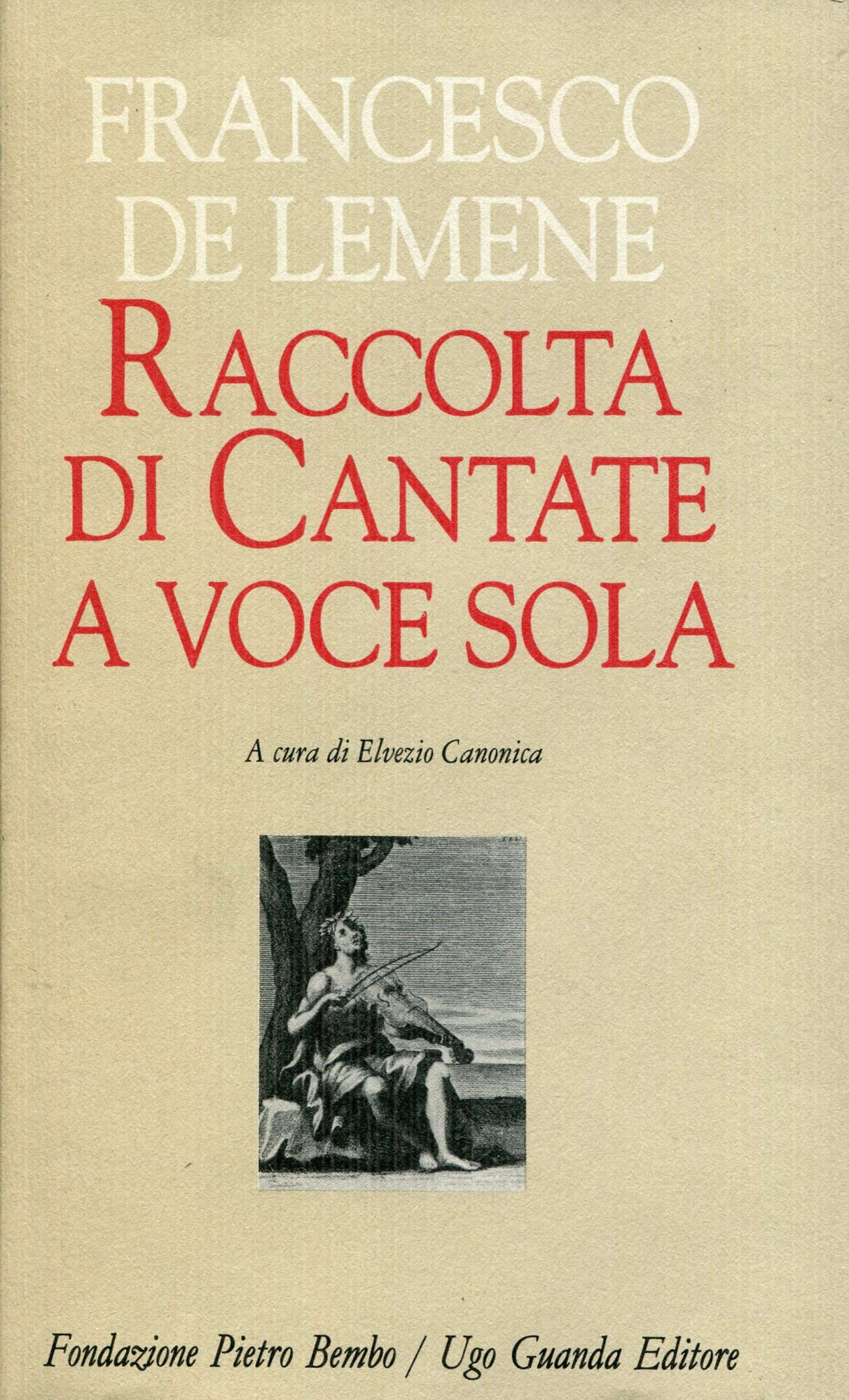Raccolta di cantate a voce sola