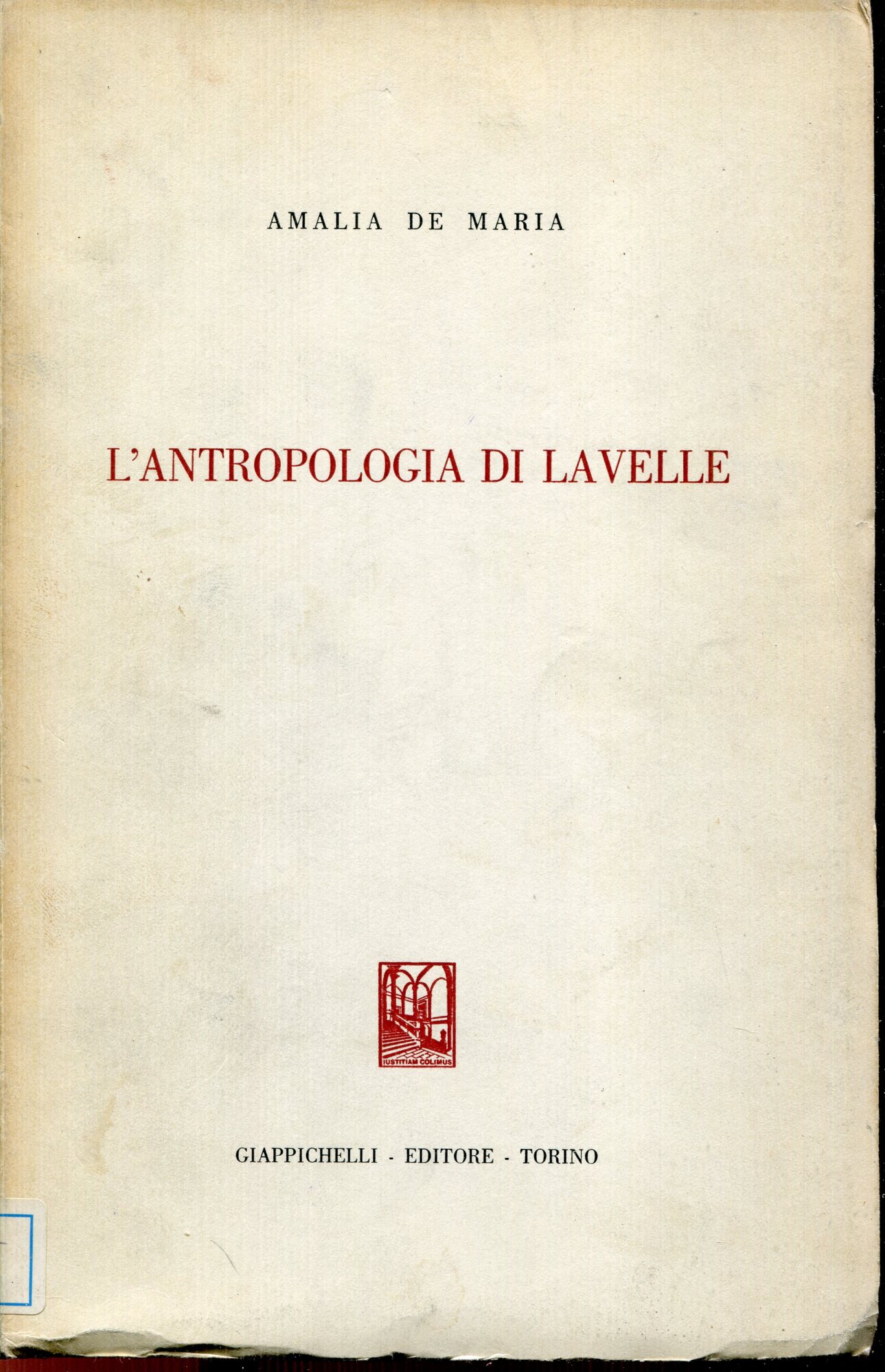 L'antropologia di Lavelle