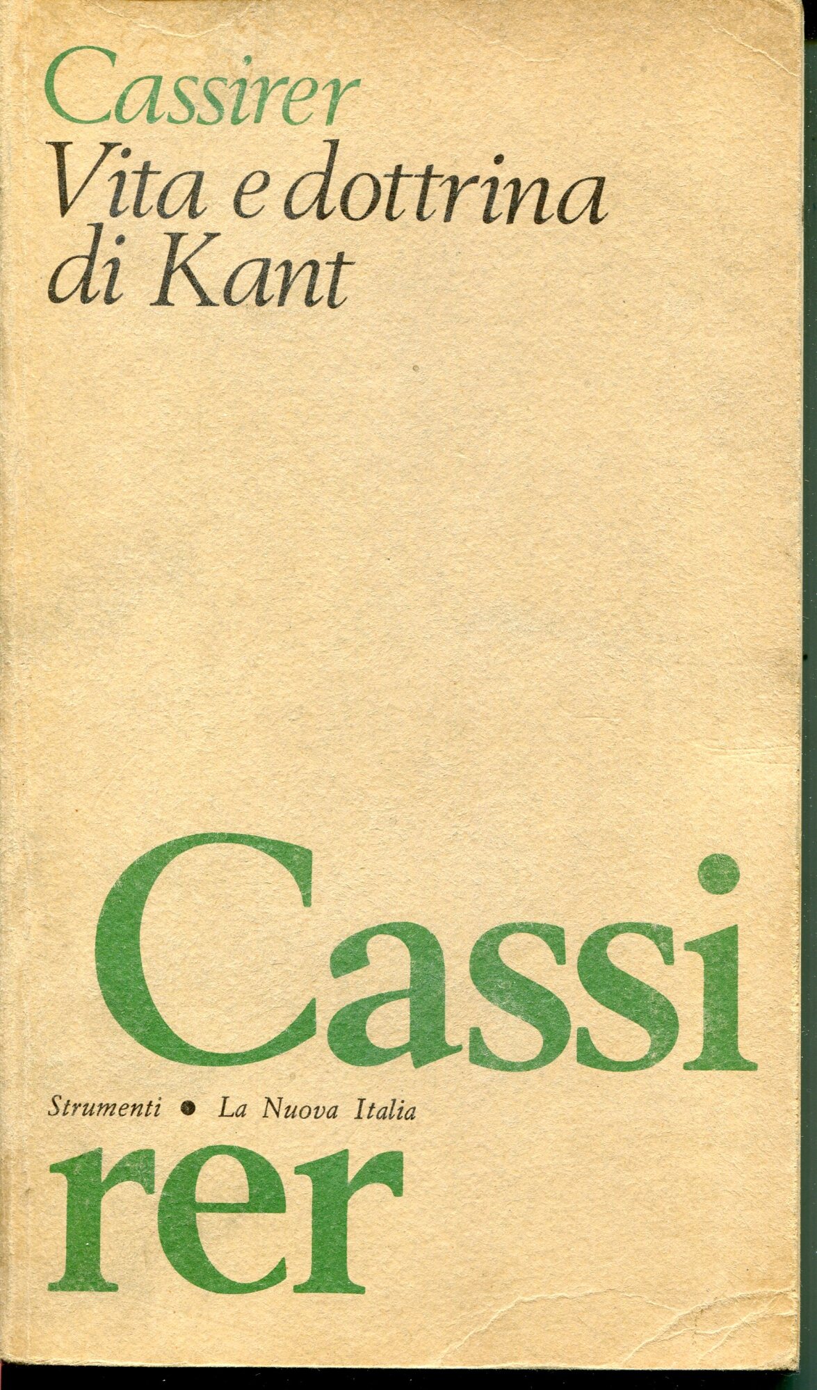 Vita e dottrina di Kant. Presentazione di Mario Dal Pra
