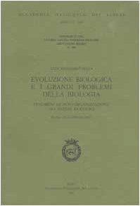 Ventinovesimo Seminario sulla evoluzione biologica e i grandi problemi della biologia: fenomeni di auto-organizzazione nei sistemi biologici (Roma, 20-22 febbraio 2002)