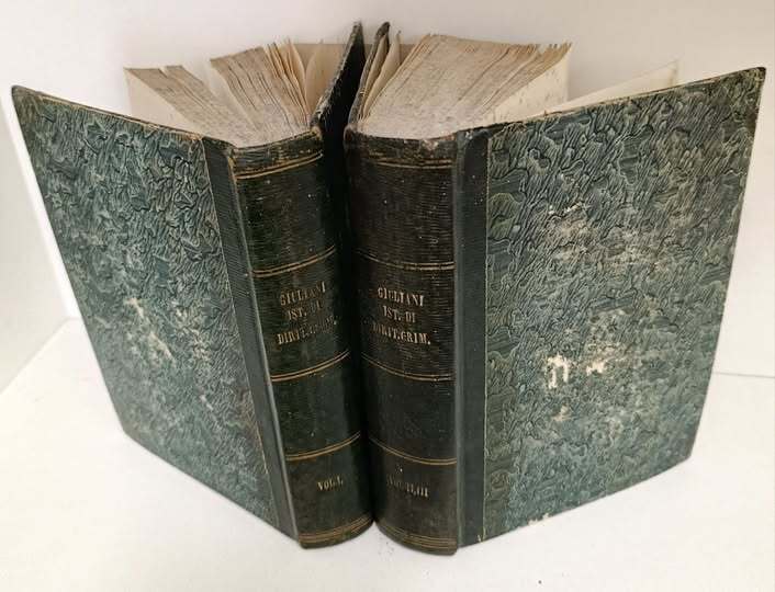 Istituzioni di diritto criminale.  .. nelle quali si commentano le sanzioni della nuova Legislazione Criminale gregoriana Tomo I [- tomo III].