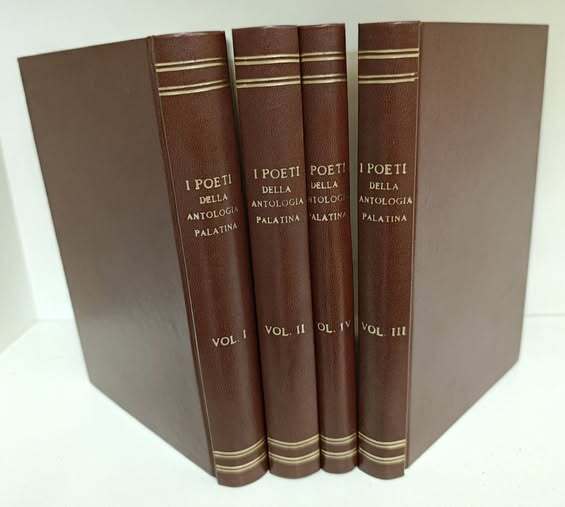 I poeti della Antologia Palatina, 4 volumi di 5