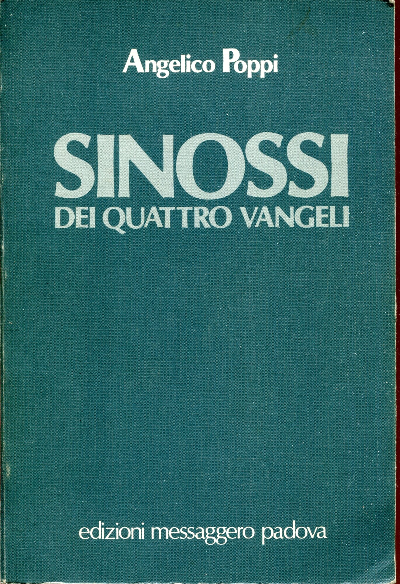 Nuova Sinossi dei Quattro Vangeli 1: Testo