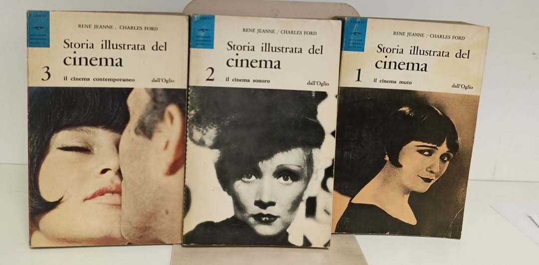 Storia illustrata del cinema, 3 volumi: Volume 1: il cinema muto 1895-1930 - volume 2: il cinema sonoro 1927-1945 - 3: Il cinema contemporaneo