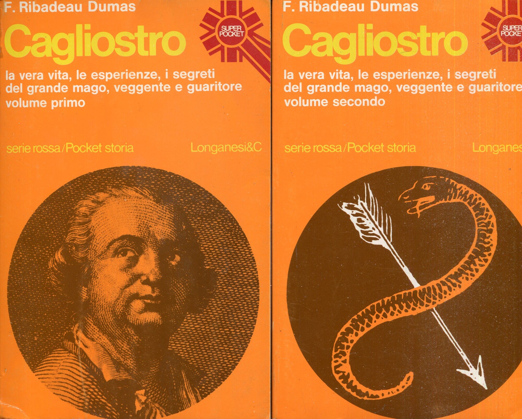 Cagliostro, 2 volumi