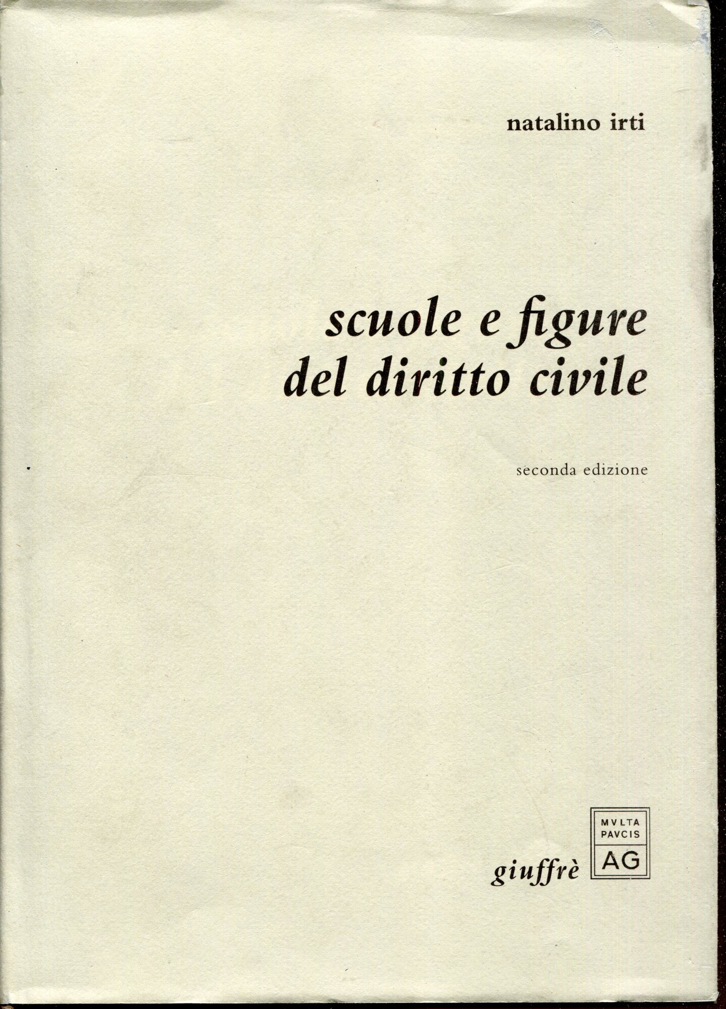 Scuole e figure del diritto civile
