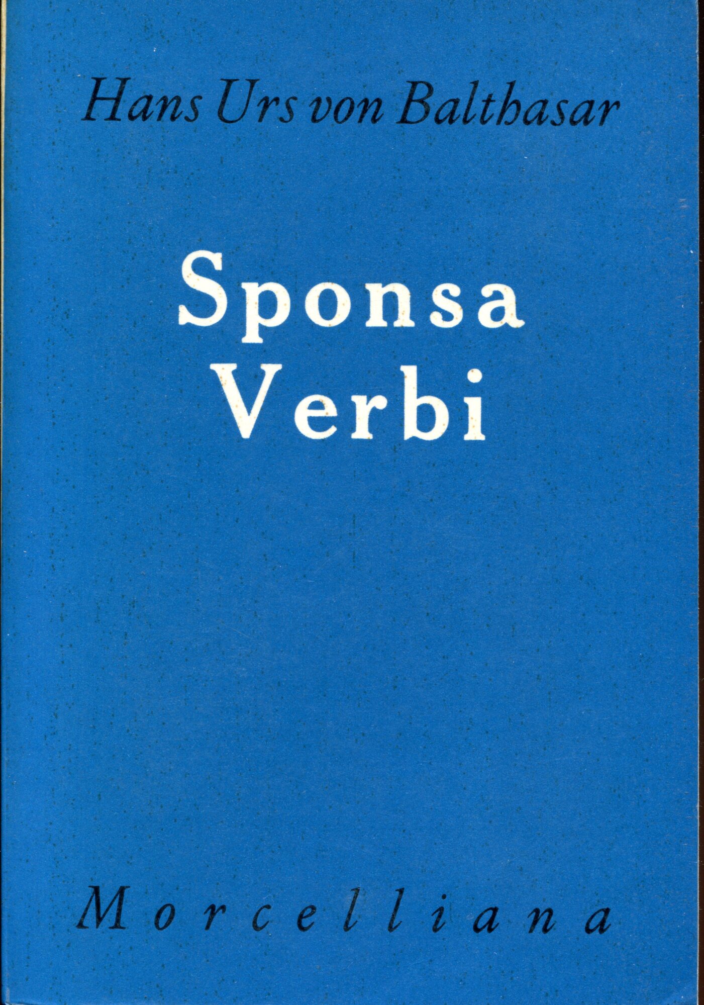 Sponsa Verbi Saggi teologici - II