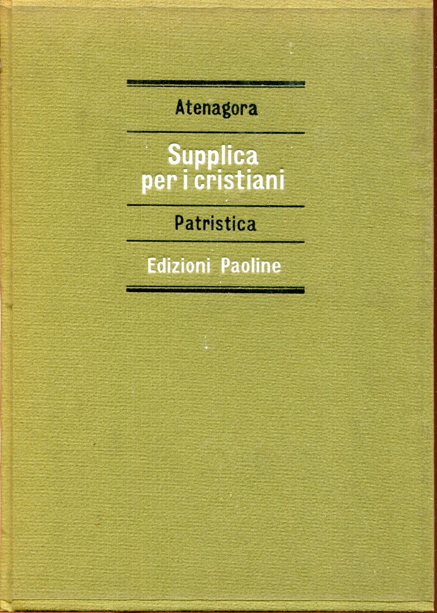 Supplica per i cristiani