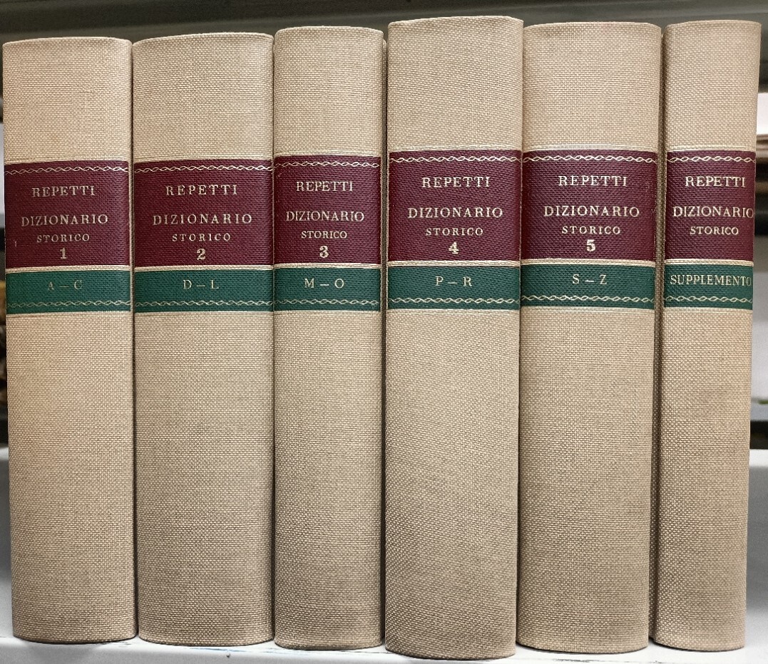Dizionario geografico fisico storico della toscana contenente la descrizione di tutti i luoghi del Granducato di Lucca, Garfagnana, Lunigiana