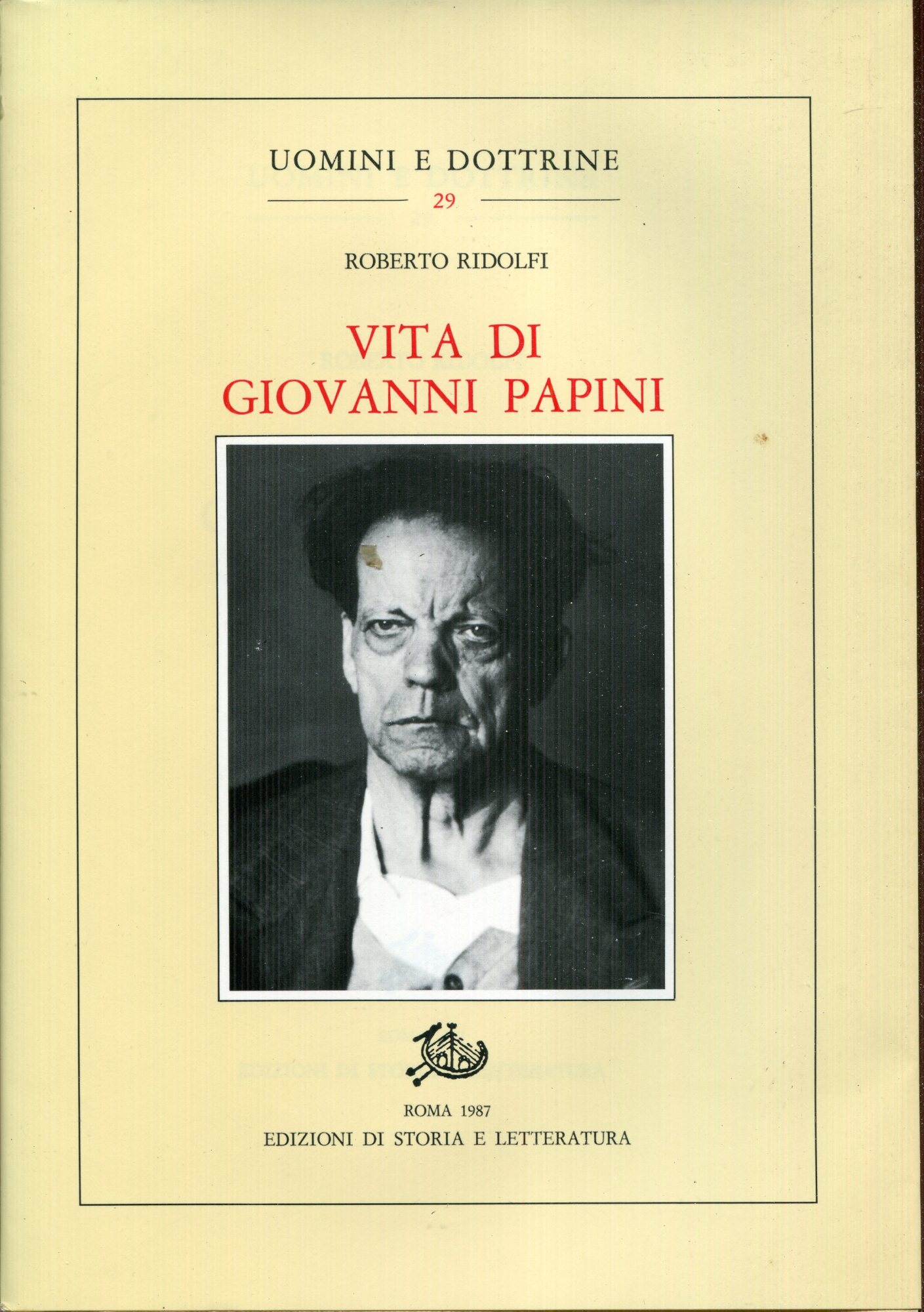 Vita di Giovanni Papini