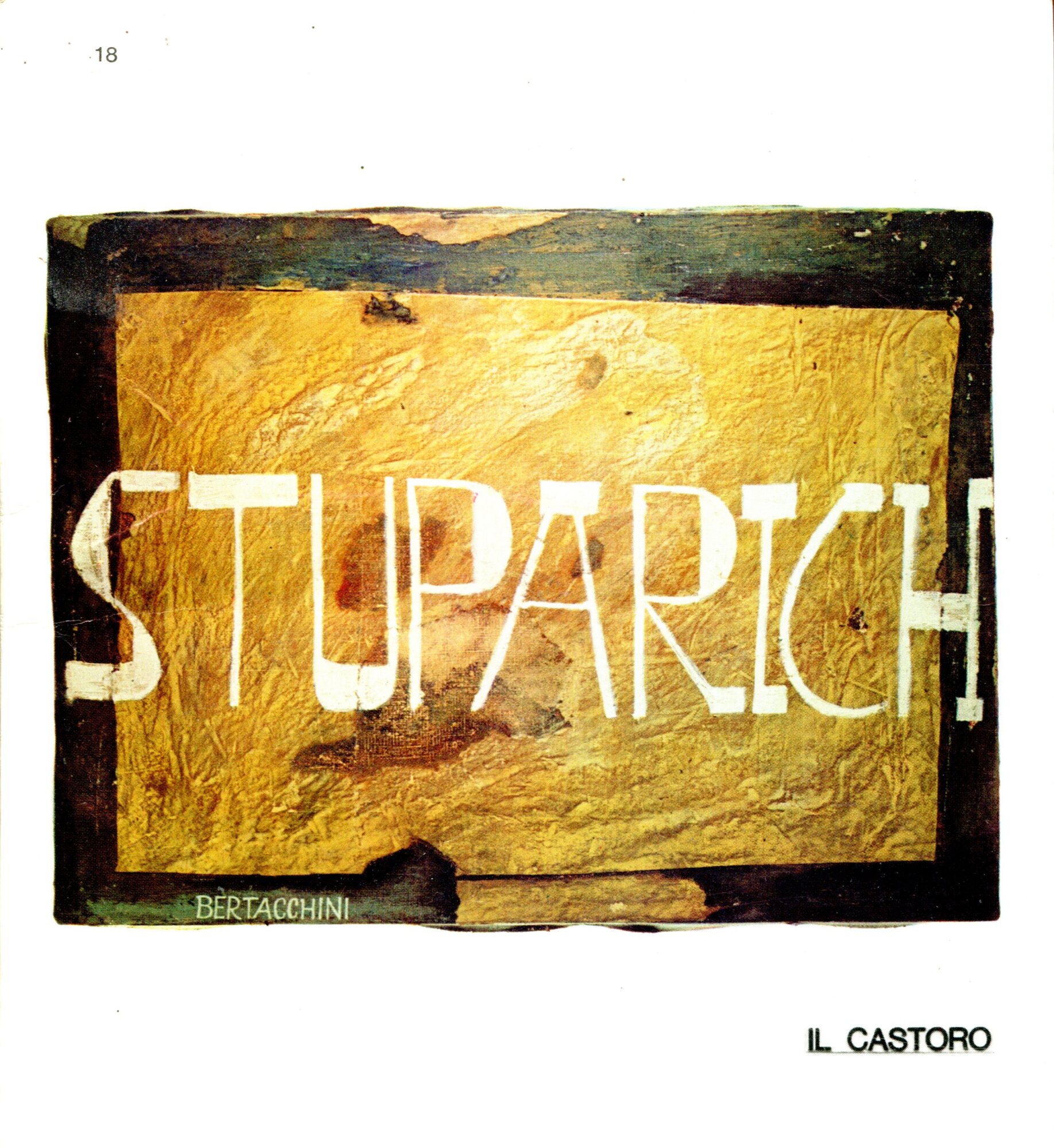 Stuparich. Mensile "il Castoro", n. 18