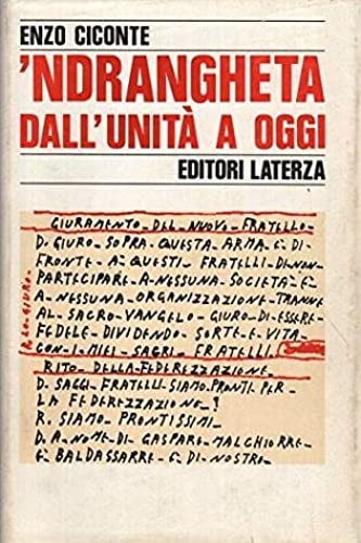 'Ndrangheta dall'Unit?? a oggi