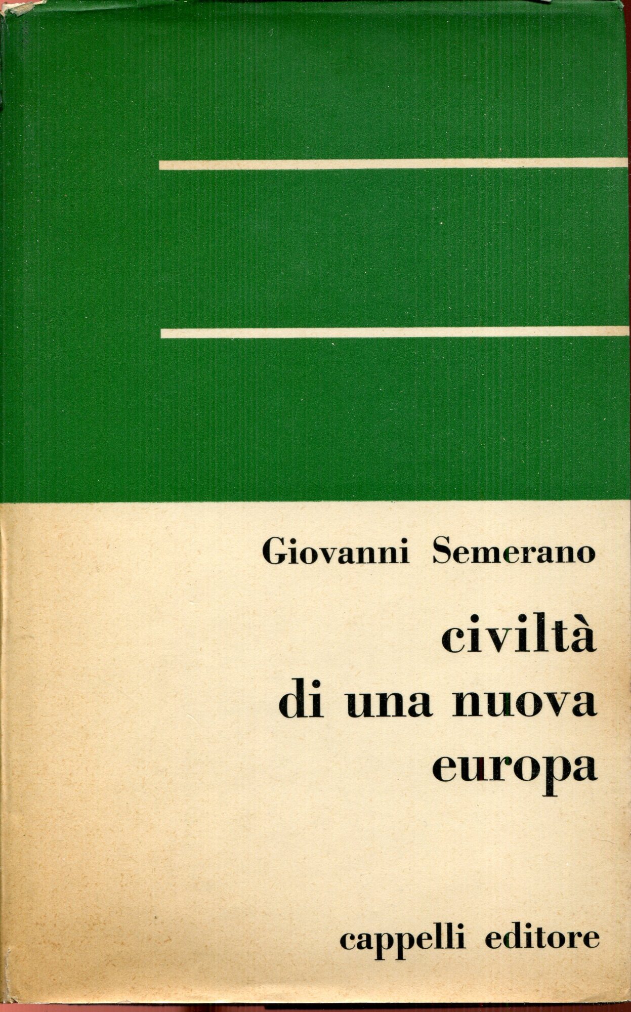 Civilt?? di una nuova Europa