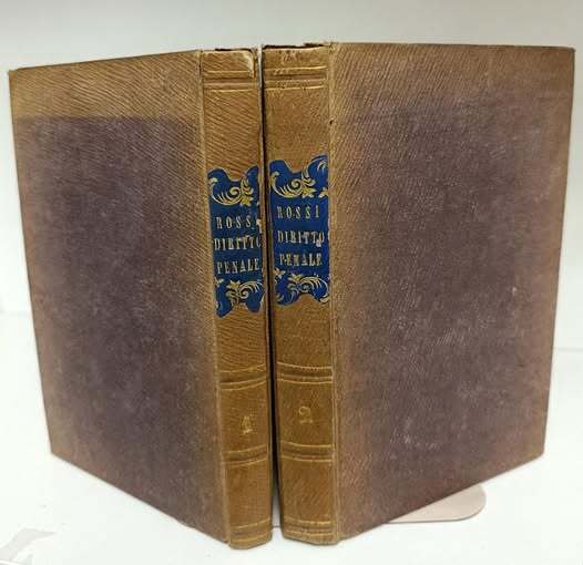 Trattato di diritto penale, prima versione italiana di Antonio Fazzini. Volume 1 e 2