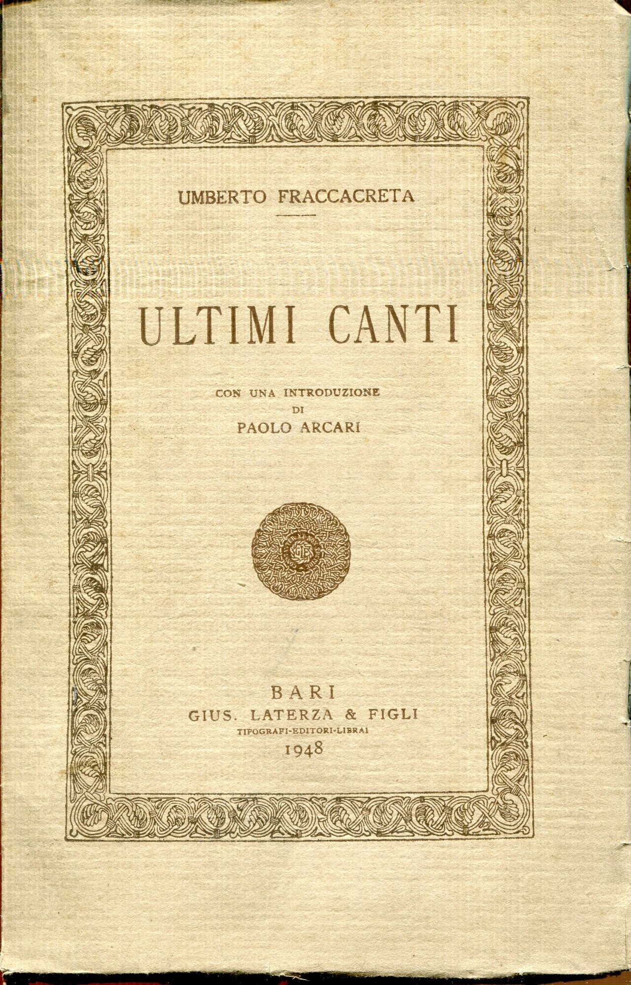 Ultimi canti