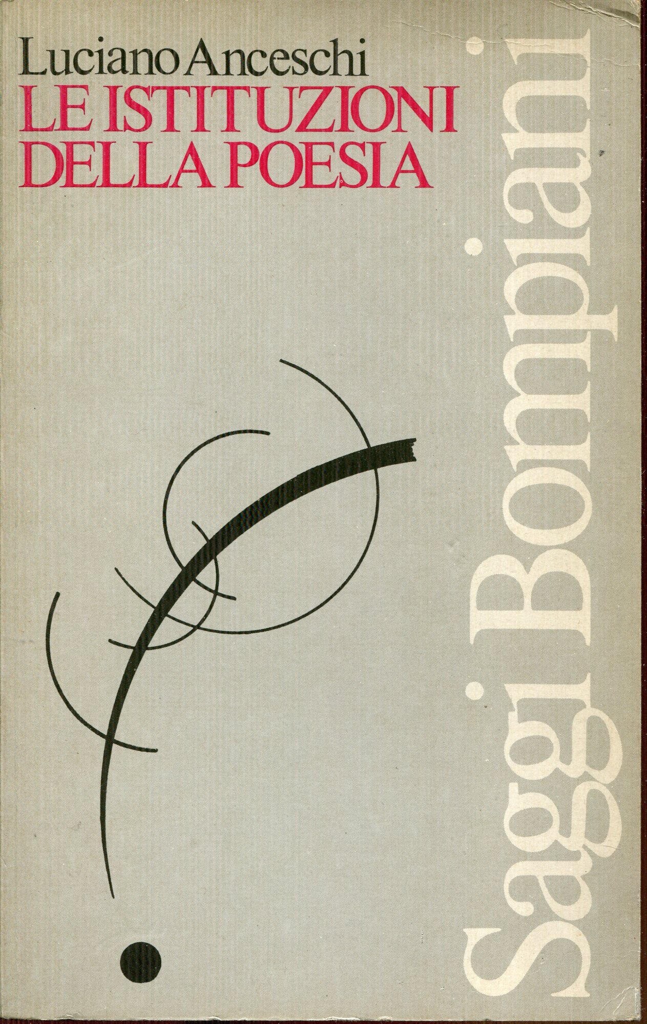 Le istituzioni della poesia