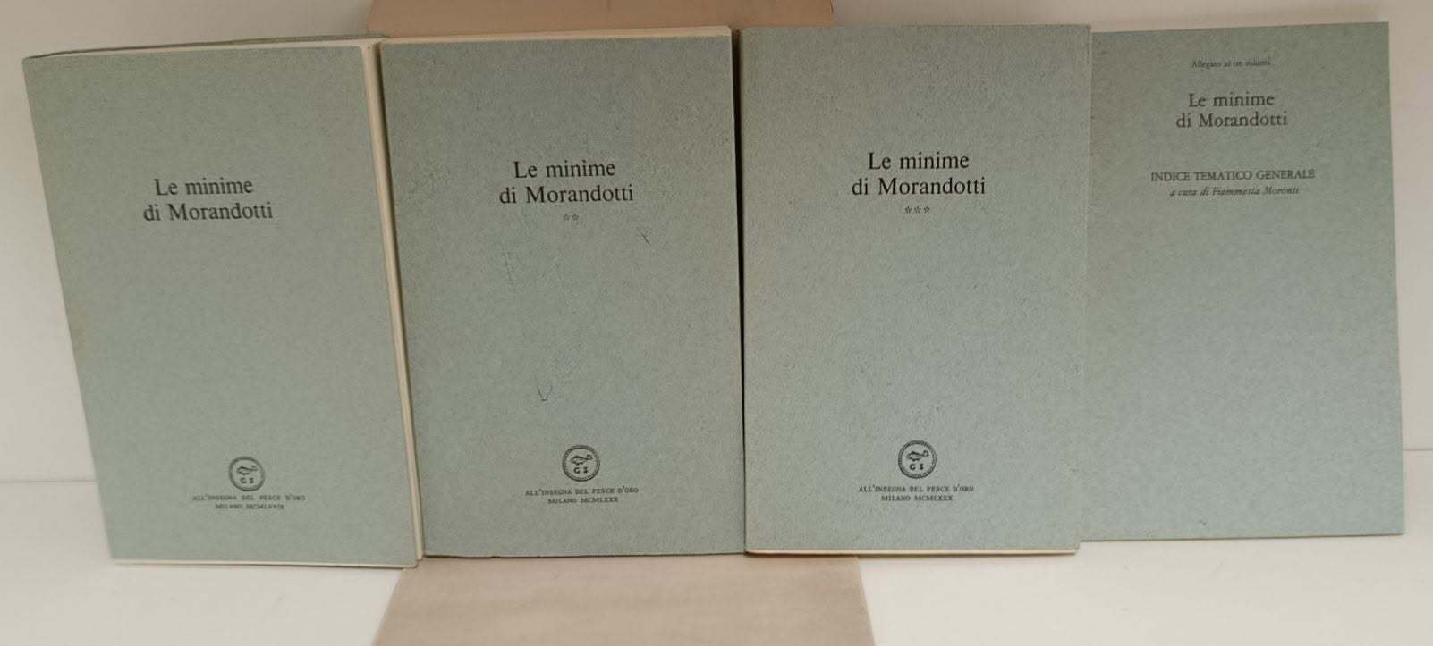 Minime. 3 volumi + 1 indice tematico