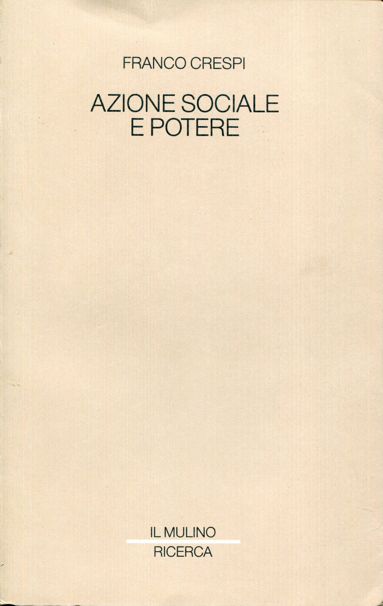 Azione sociale e potere