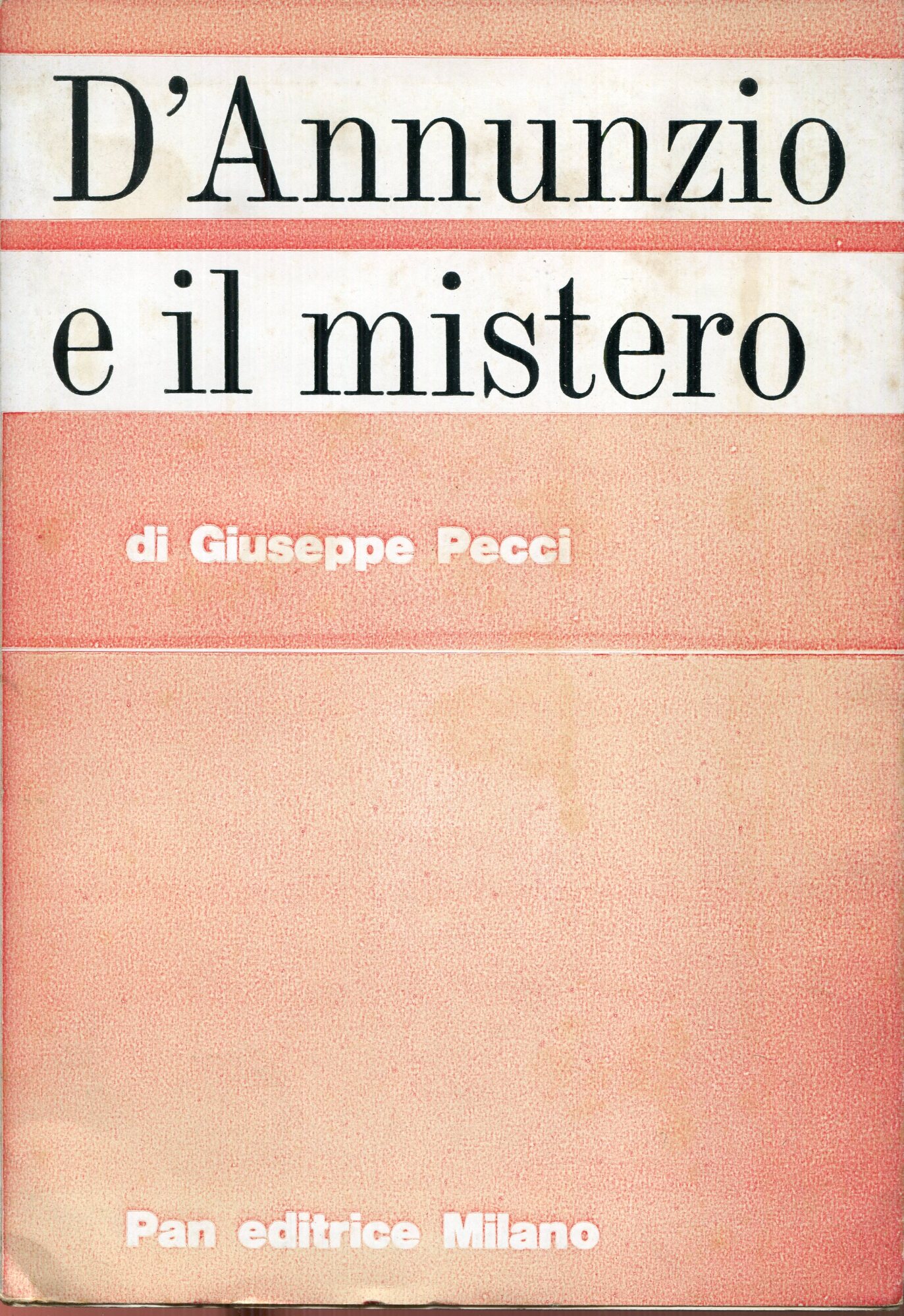 D'Annunzio e il mistero