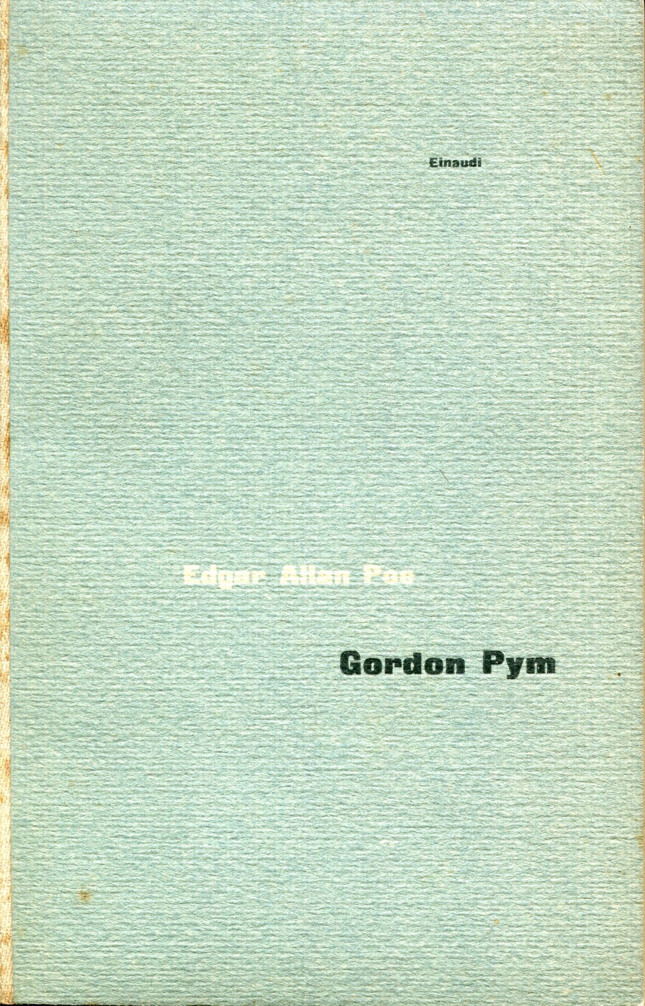 La relazione di Arthur Gordon Pym da Nantucket