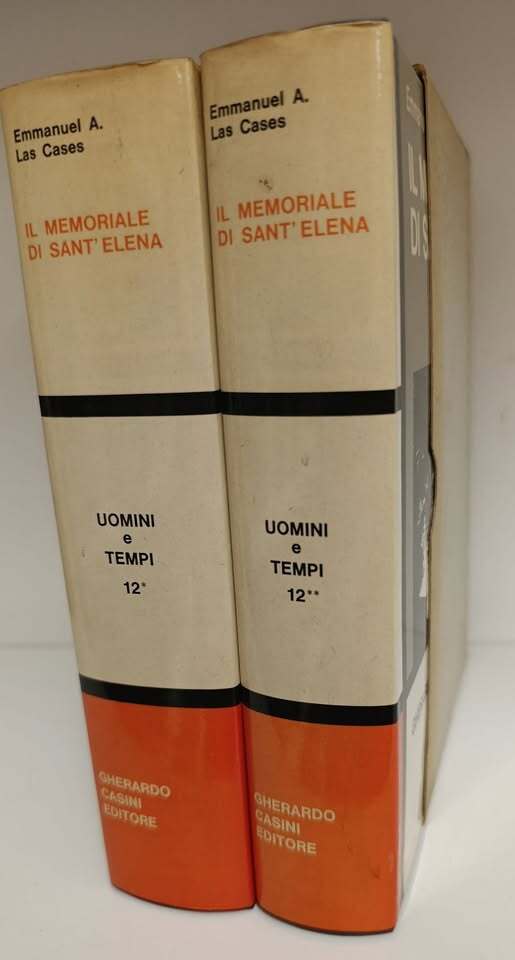 Il memoriale di Sant' Elena. Gli ultimi giorni di Napoleone. 2 volumi. Antommarchi, introduzione di Giovanni Ansaldo
