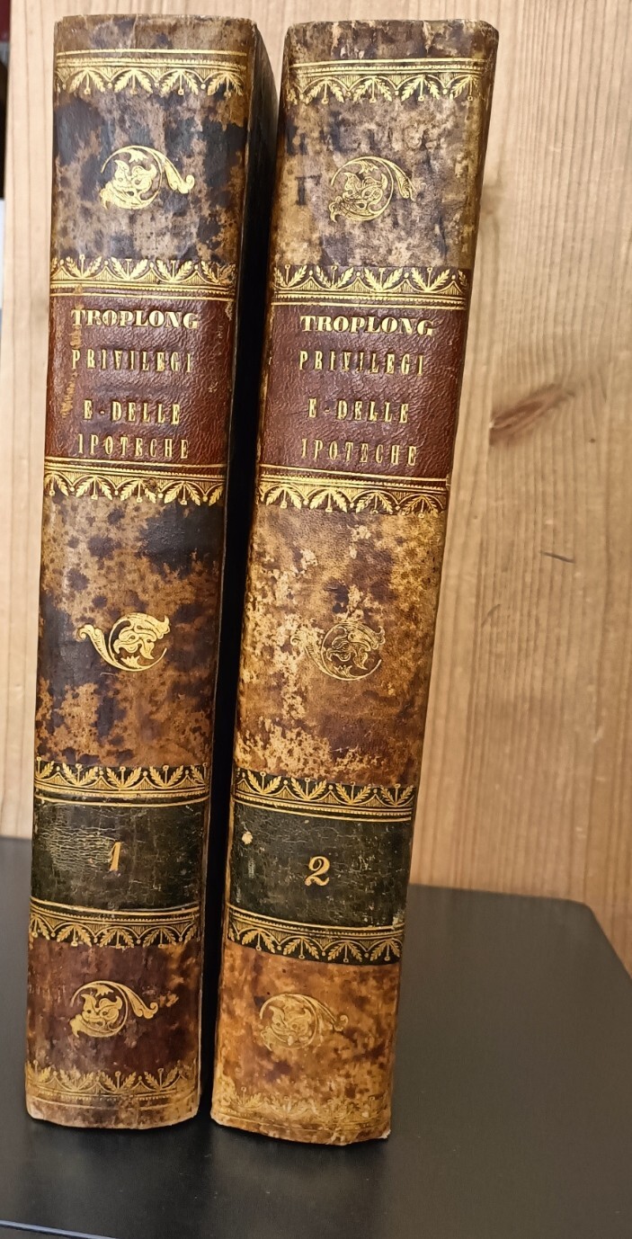 Comentario dei privilegi e delle ipoteche.  Nuova versione italiana con note di confronto degli articoli del codice francese con quelli delle Due Sicilie ed una appendice risguardante la nostra legislazione e giurisprudenza fatta per cura [di] Vincenzo De Matteis e Luigi Miola