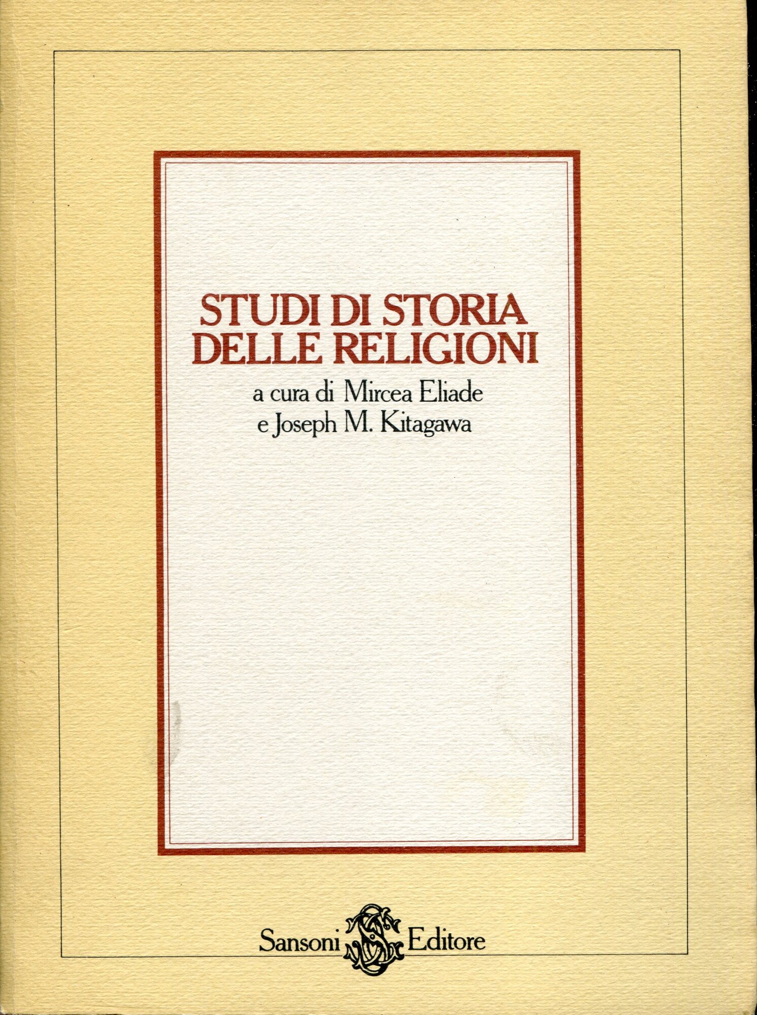 Studi di storia delle religioni