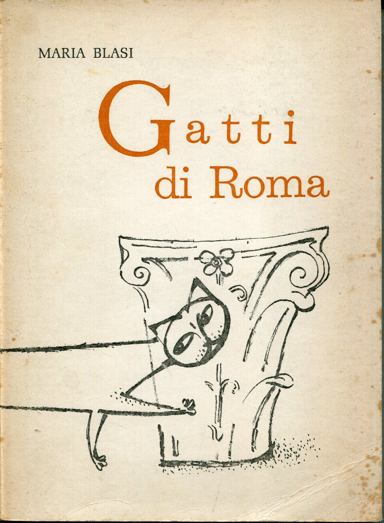 Gatti di Roma, con quattrordici disegni dell'Autrice