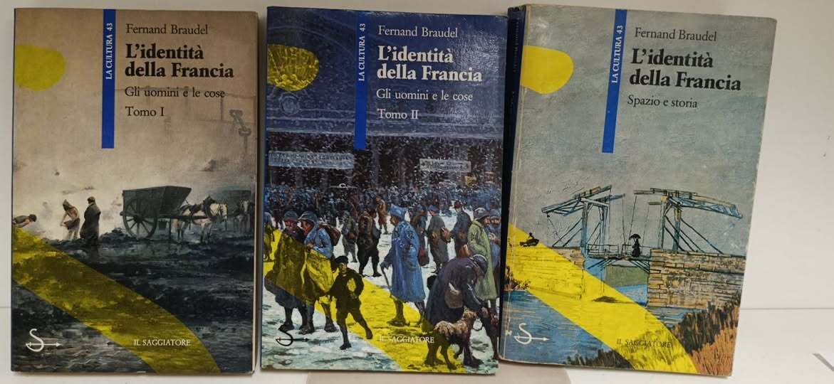 L'identit???? della Francia. 3 volumi:  Gli uomini e le cose. Tomo 1 e 2.  Spazio e storia tomo 3