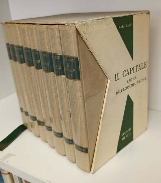 Il capitale : critica dell'economia politica. Libro I.1, I.2, I.3, II.1, II. 2, III.1, III.2, III.3