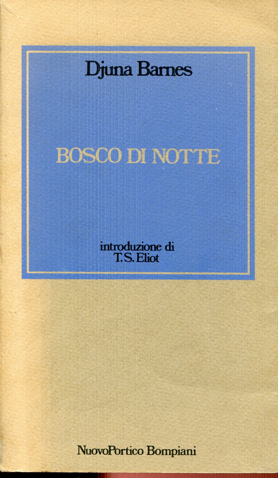Bosco di notte, introduzione di T. S. Eliot